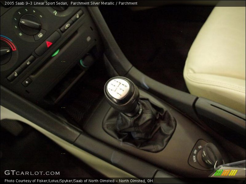  2005 9-3 Linear Sport Sedan 5 Speed Manual Shifter