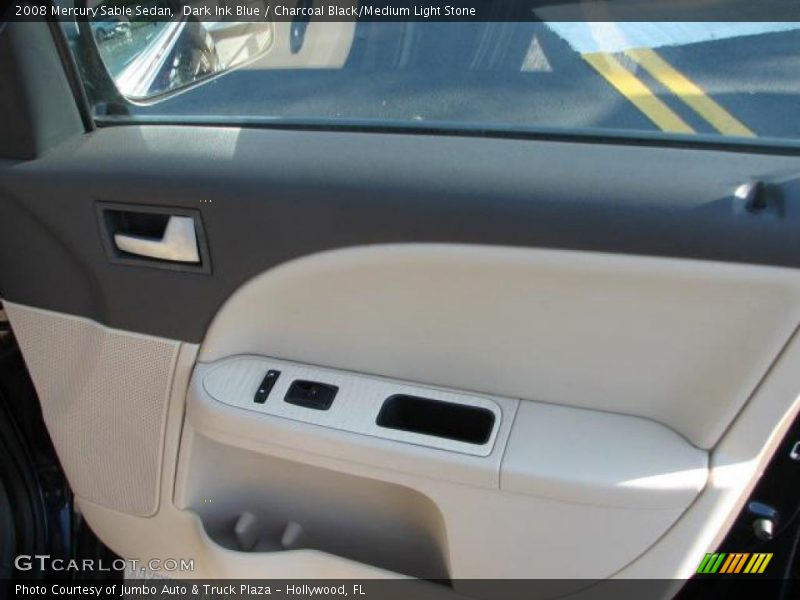 Dark Ink Blue / Charcoal Black/Medium Light Stone 2008 Mercury Sable Sedan