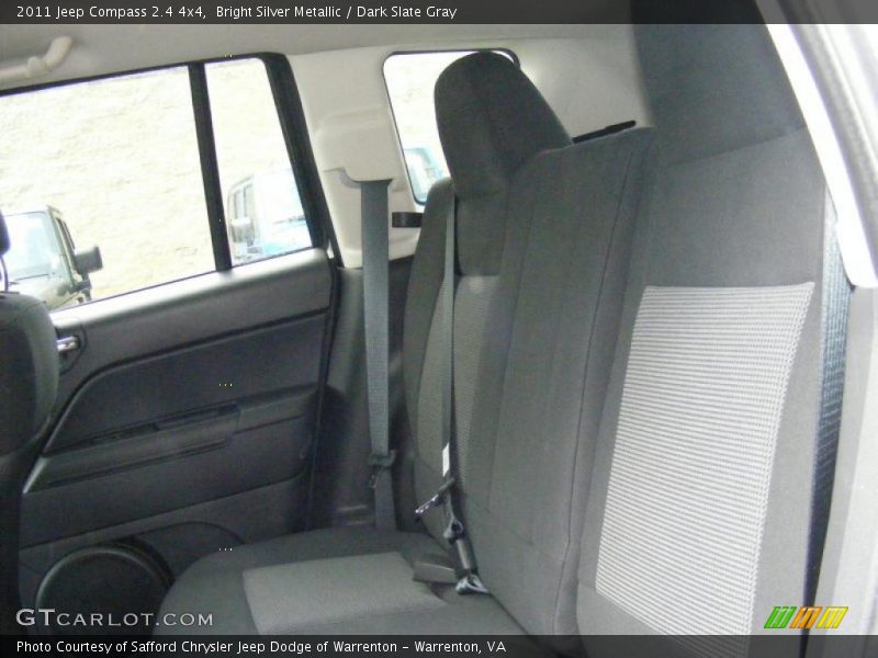 Bright Silver Metallic / Dark Slate Gray 2011 Jeep Compass 2.4 4x4