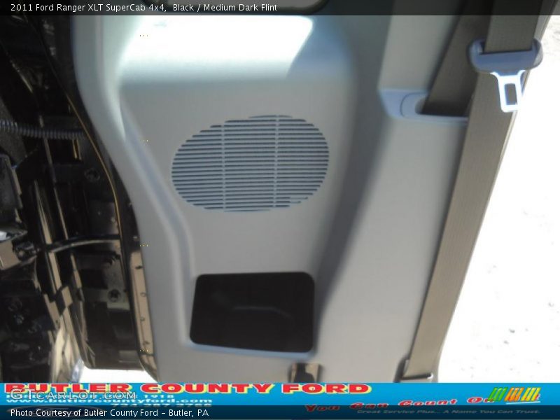 Black / Medium Dark Flint 2011 Ford Ranger XLT SuperCab 4x4