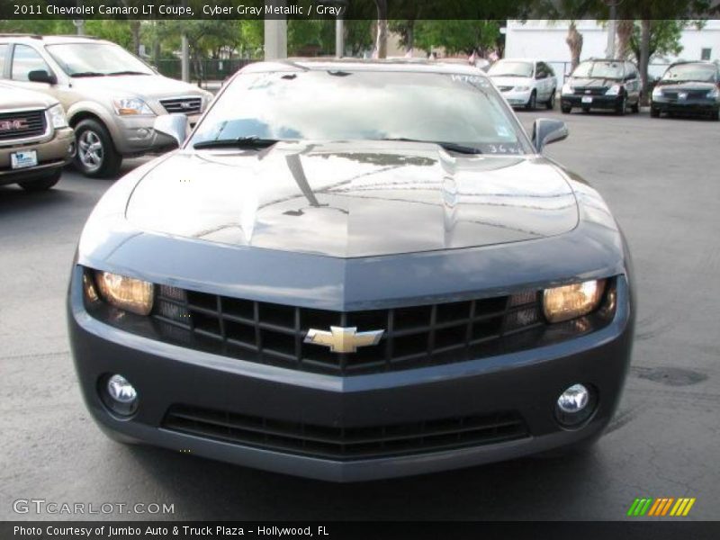 Cyber Gray Metallic / Gray 2011 Chevrolet Camaro LT Coupe