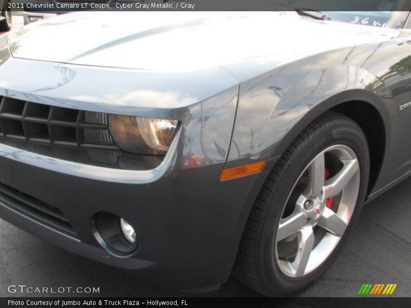 Cyber Gray Metallic / Gray 2011 Chevrolet Camaro LT Coupe