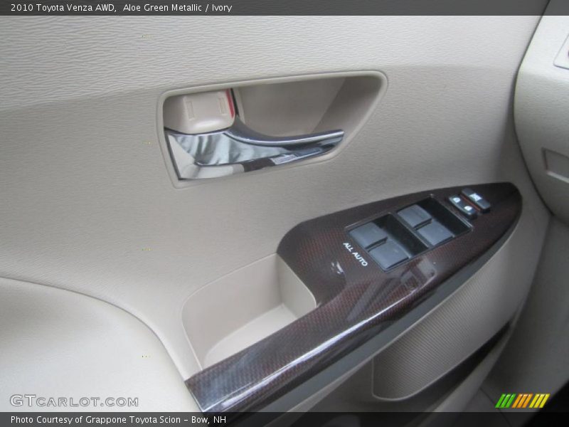 Aloe Green Metallic / Ivory 2010 Toyota Venza AWD