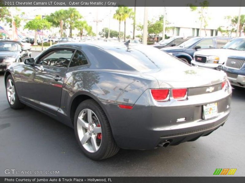 Cyber Gray Metallic / Gray 2011 Chevrolet Camaro LT Coupe