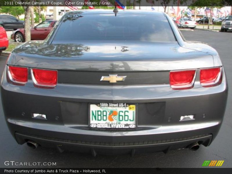 Cyber Gray Metallic / Gray 2011 Chevrolet Camaro LT Coupe