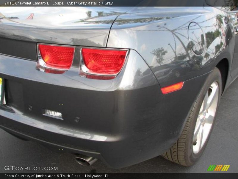 Cyber Gray Metallic / Gray 2011 Chevrolet Camaro LT Coupe