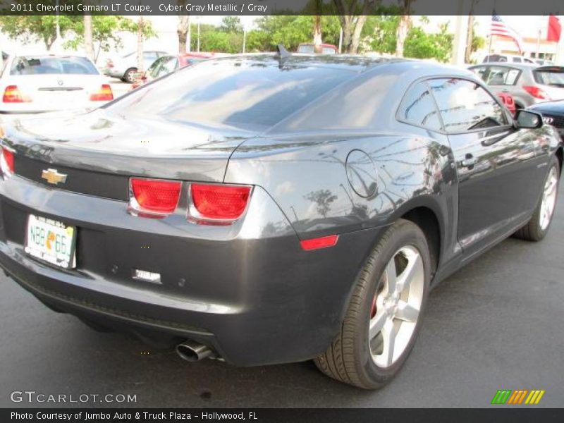 Cyber Gray Metallic / Gray 2011 Chevrolet Camaro LT Coupe