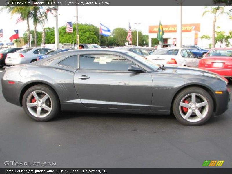 Cyber Gray Metallic / Gray 2011 Chevrolet Camaro LT Coupe