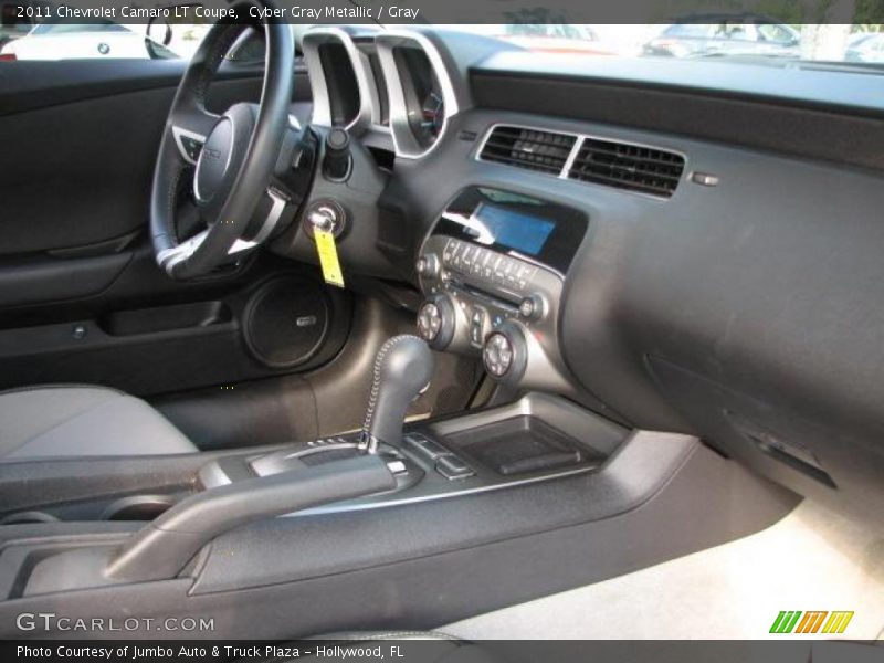 Cyber Gray Metallic / Gray 2011 Chevrolet Camaro LT Coupe