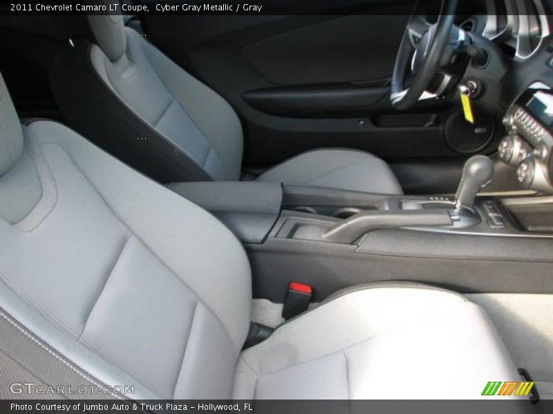 Cyber Gray Metallic / Gray 2011 Chevrolet Camaro LT Coupe