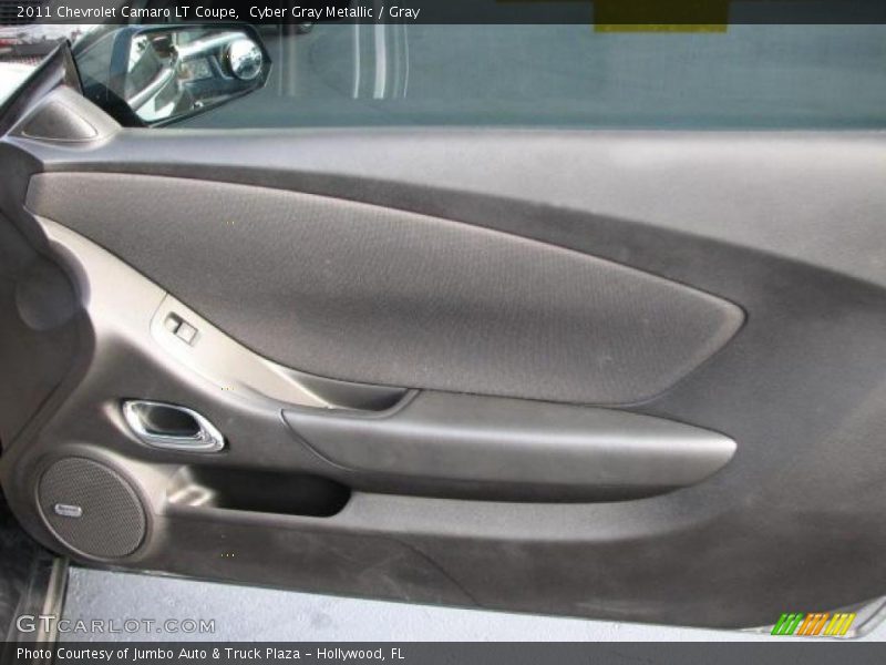 Cyber Gray Metallic / Gray 2011 Chevrolet Camaro LT Coupe