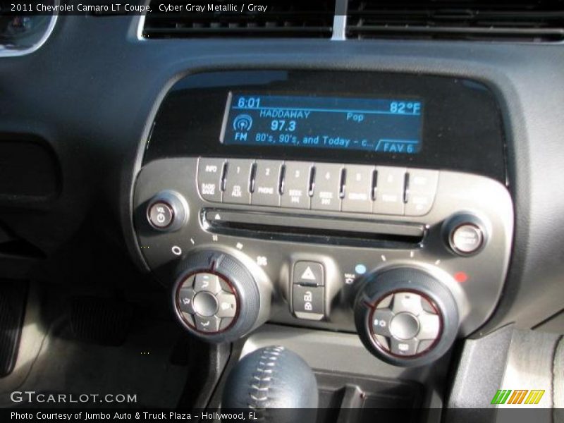 Cyber Gray Metallic / Gray 2011 Chevrolet Camaro LT Coupe