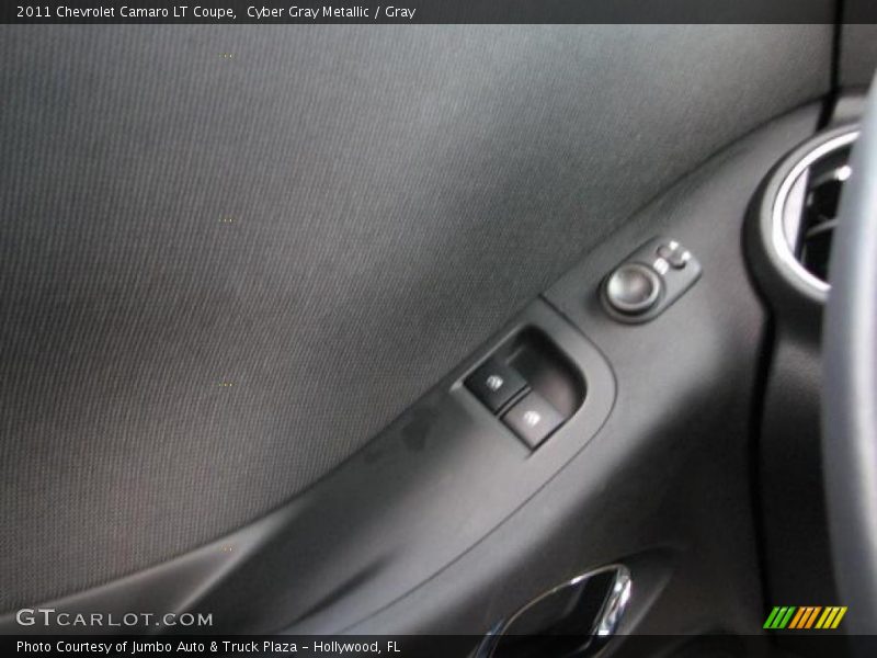 Cyber Gray Metallic / Gray 2011 Chevrolet Camaro LT Coupe