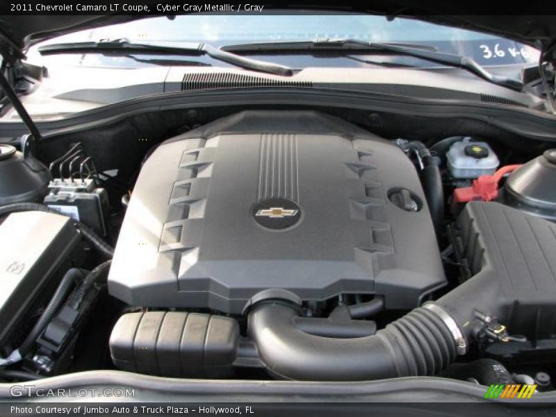 Cyber Gray Metallic / Gray 2011 Chevrolet Camaro LT Coupe