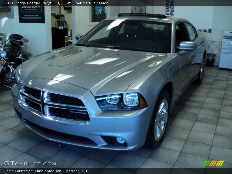 Billett Silver Metallic / Black 2011 Dodge Charger Rallye Plus