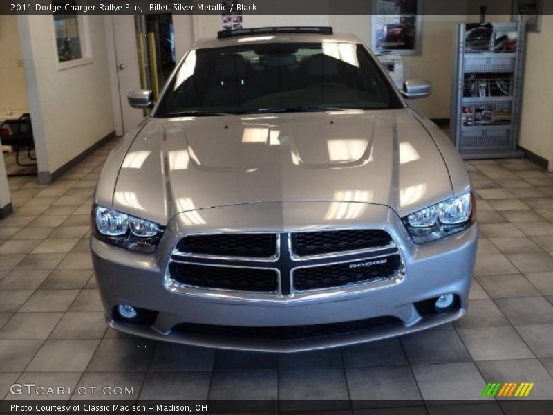 Billett Silver Metallic / Black 2011 Dodge Charger Rallye Plus