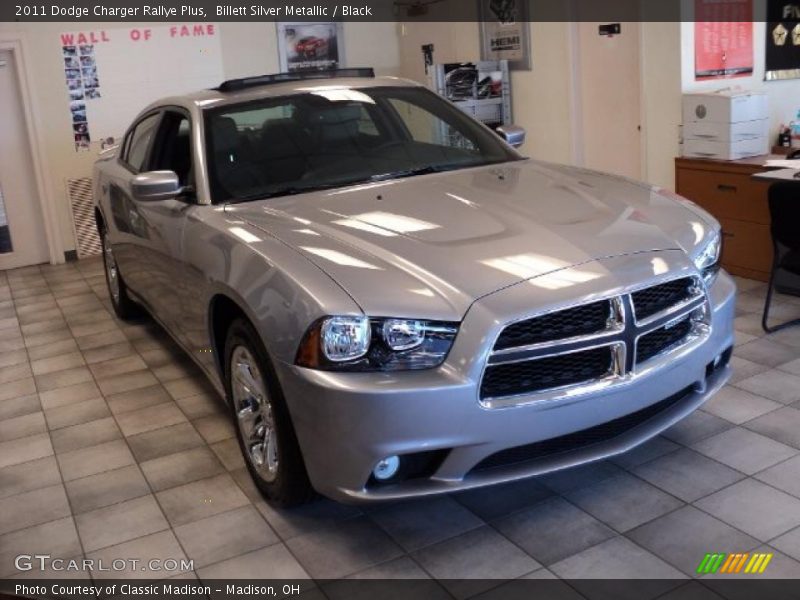 Billett Silver Metallic / Black 2011 Dodge Charger Rallye Plus