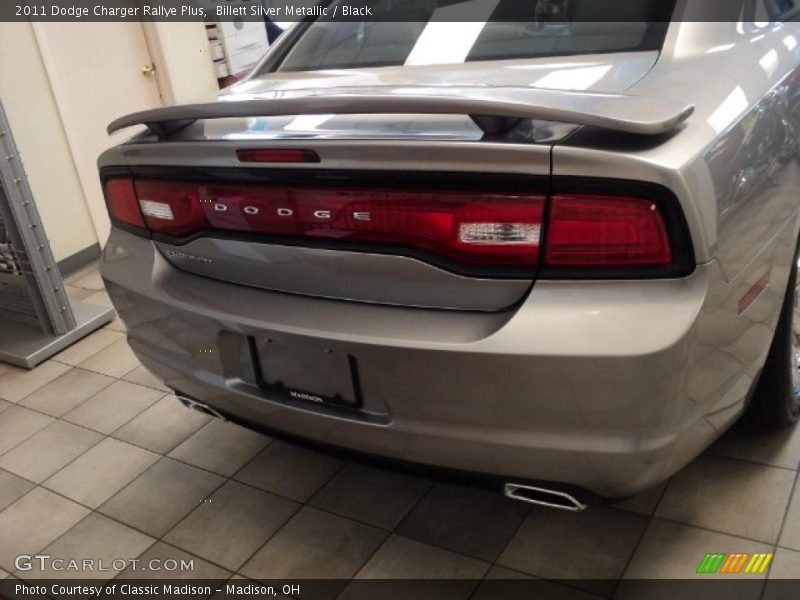 Billett Silver Metallic / Black 2011 Dodge Charger Rallye Plus