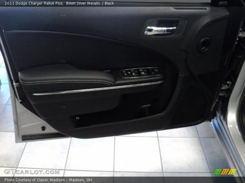 Billett Silver Metallic / Black 2011 Dodge Charger Rallye Plus