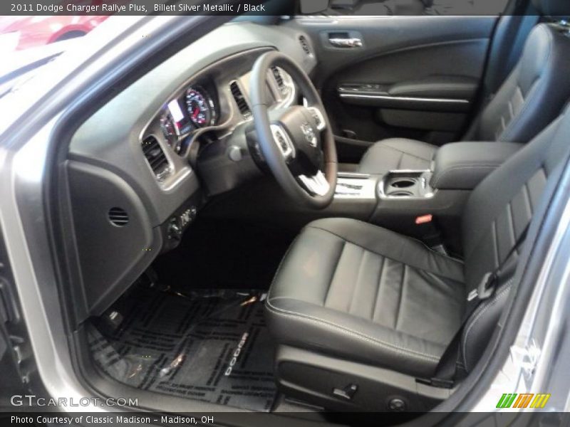 Billett Silver Metallic / Black 2011 Dodge Charger Rallye Plus