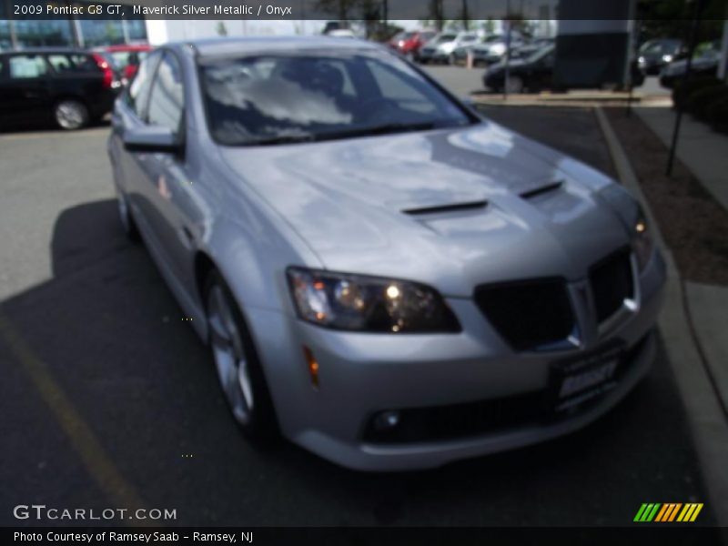 Maverick Silver Metallic / Onyx 2009 Pontiac G8 GT