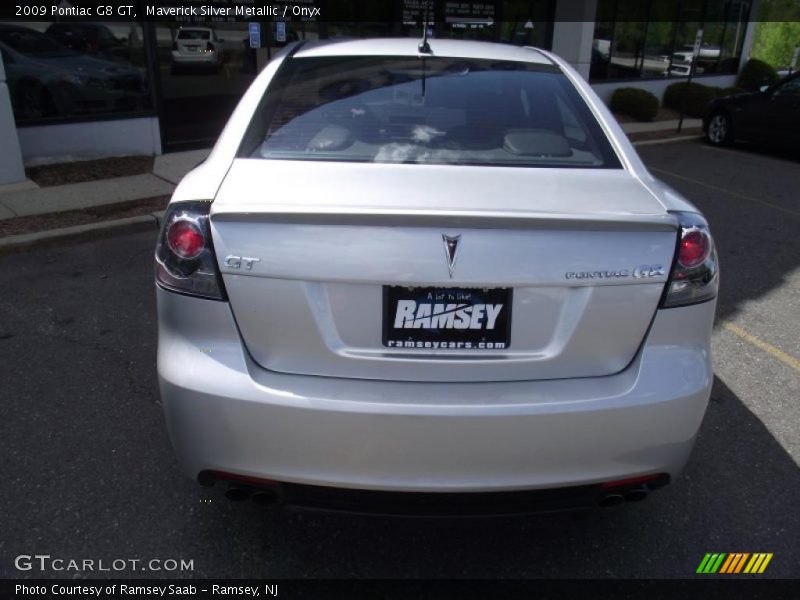 Maverick Silver Metallic / Onyx 2009 Pontiac G8 GT