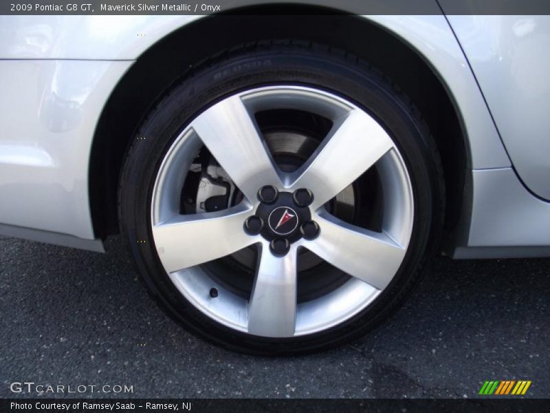 Maverick Silver Metallic / Onyx 2009 Pontiac G8 GT