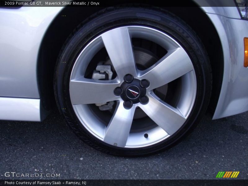 Maverick Silver Metallic / Onyx 2009 Pontiac G8 GT