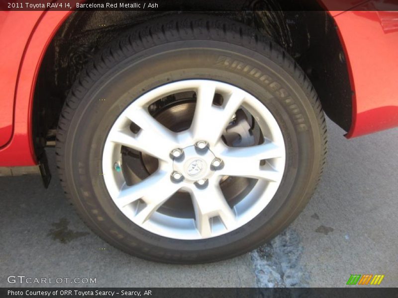 Barcelona Red Metallic / Ash 2011 Toyota RAV4 I4