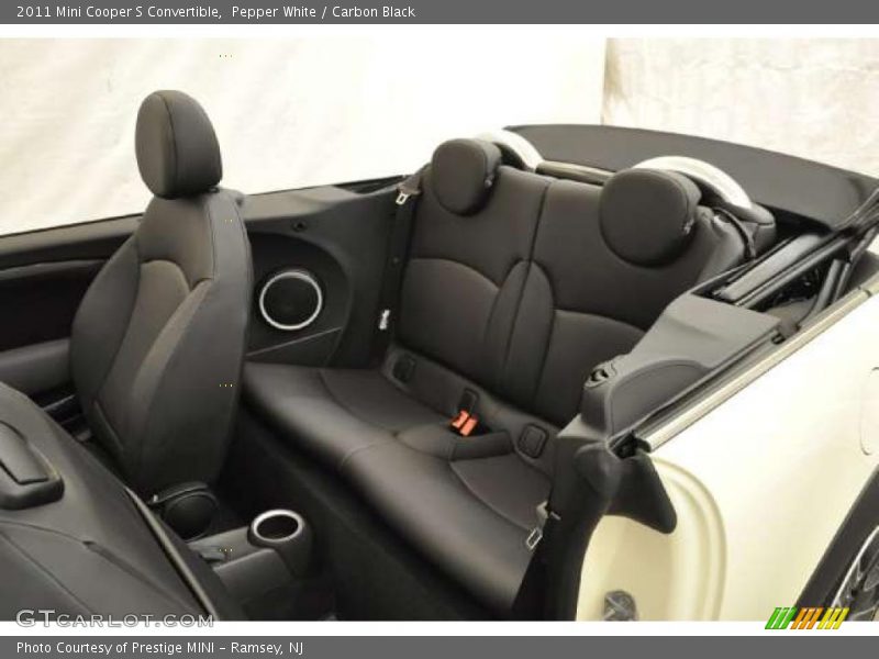 Pepper White / Carbon Black 2011 Mini Cooper S Convertible