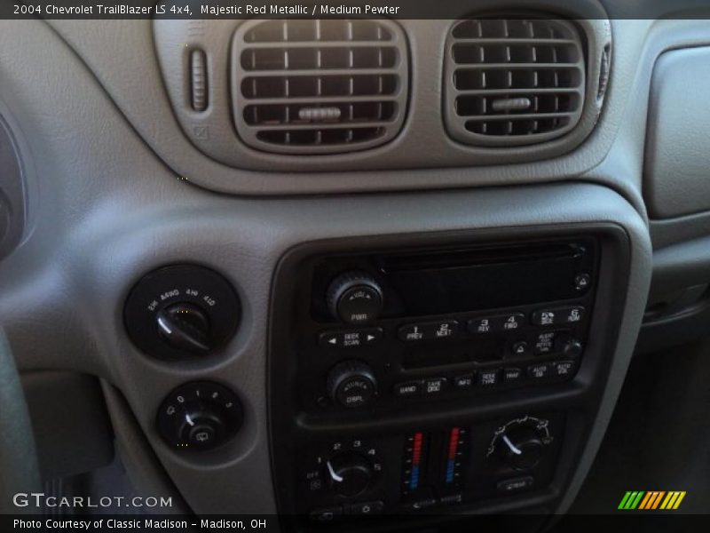 Majestic Red Metallic / Medium Pewter 2004 Chevrolet TrailBlazer LS 4x4