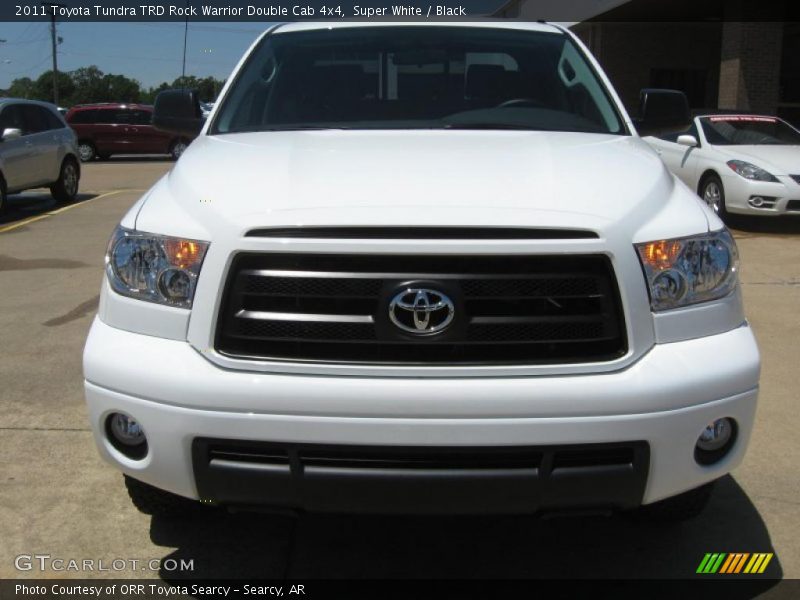 Super White / Black 2011 Toyota Tundra TRD Rock Warrior Double Cab 4x4