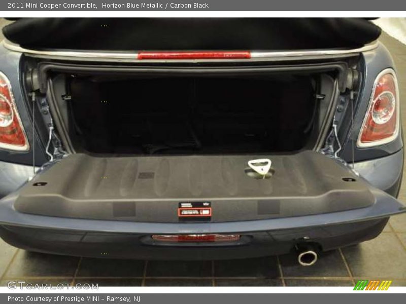 Horizon Blue Metallic / Carbon Black 2011 Mini Cooper Convertible