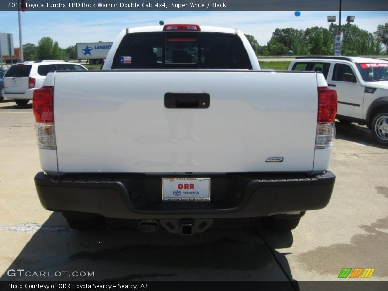 Super White / Black 2011 Toyota Tundra TRD Rock Warrior Double Cab 4x4