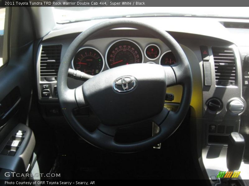 Super White / Black 2011 Toyota Tundra TRD Rock Warrior Double Cab 4x4