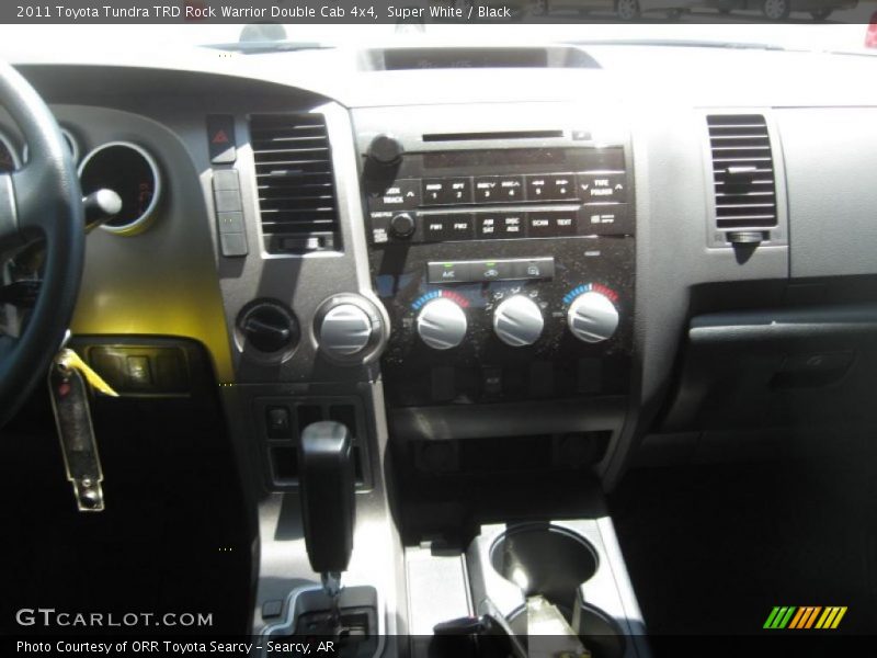 Super White / Black 2011 Toyota Tundra TRD Rock Warrior Double Cab 4x4