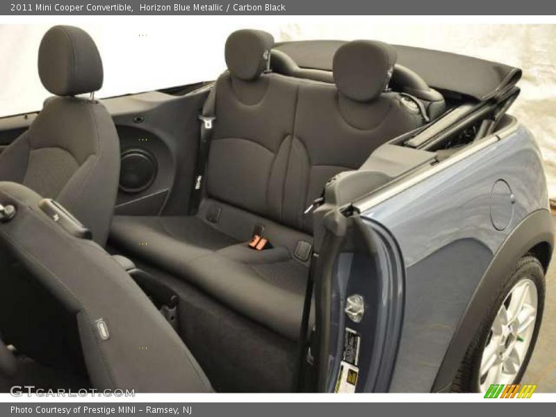Horizon Blue Metallic / Carbon Black 2011 Mini Cooper Convertible