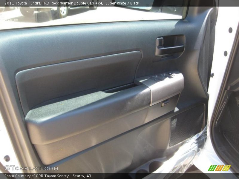Super White / Black 2011 Toyota Tundra TRD Rock Warrior Double Cab 4x4