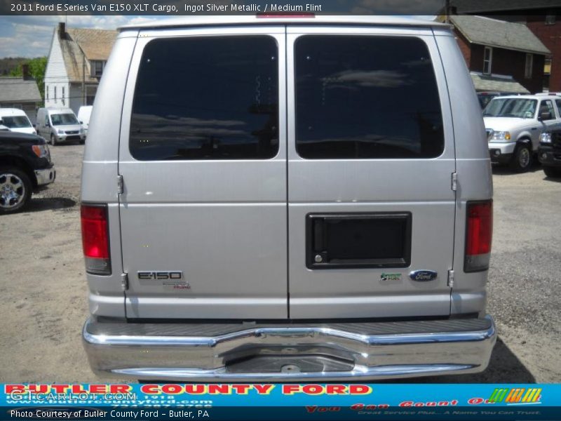 Ingot Silver Metallic / Medium Flint 2011 Ford E Series Van E150 XLT Cargo