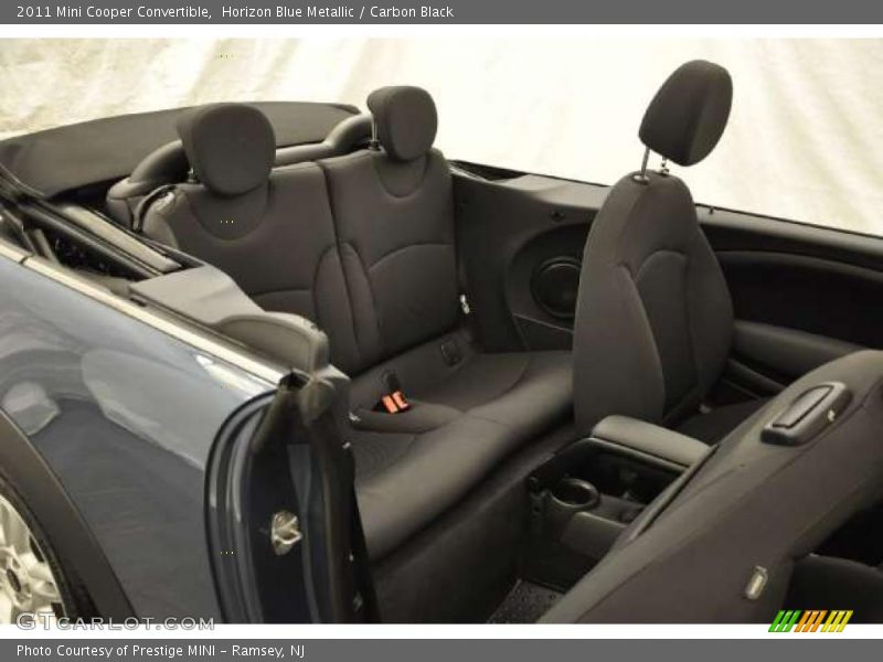 Horizon Blue Metallic / Carbon Black 2011 Mini Cooper Convertible