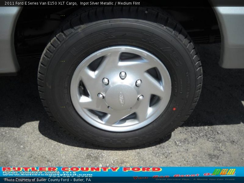 Ingot Silver Metallic / Medium Flint 2011 Ford E Series Van E150 XLT Cargo