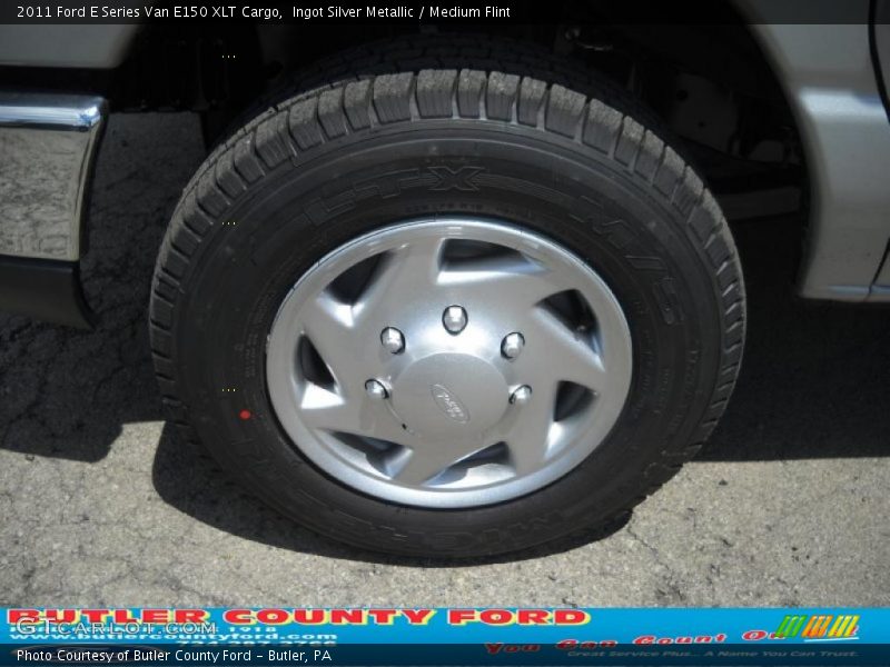 Ingot Silver Metallic / Medium Flint 2011 Ford E Series Van E150 XLT Cargo