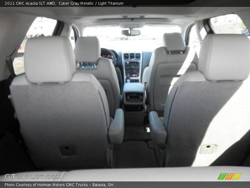 Cyber Gray Metallic / Light Titanium 2011 GMC Acadia SLT AWD