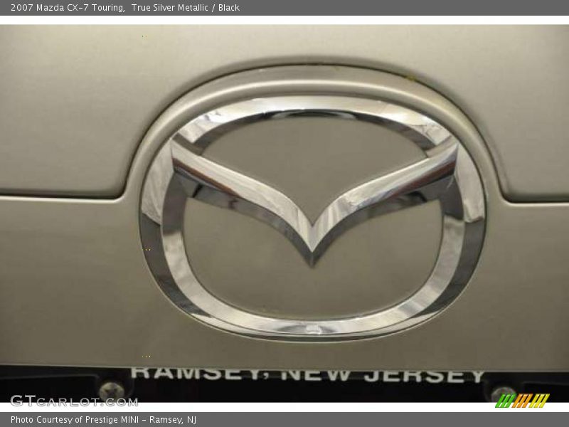True Silver Metallic / Black 2007 Mazda CX-7 Touring