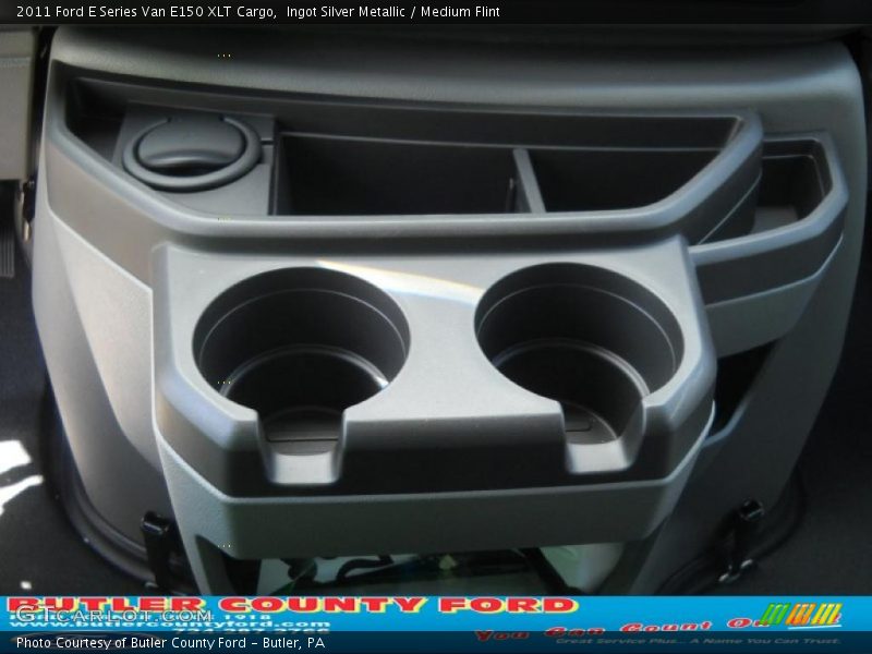 Ingot Silver Metallic / Medium Flint 2011 Ford E Series Van E150 XLT Cargo