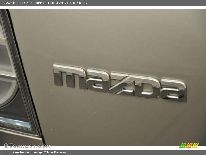 True Silver Metallic / Black 2007 Mazda CX-7 Touring