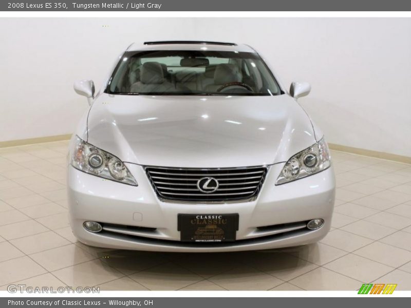 Tungsten Metallic / Light Gray 2008 Lexus ES 350