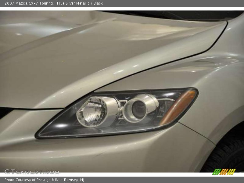True Silver Metallic / Black 2007 Mazda CX-7 Touring