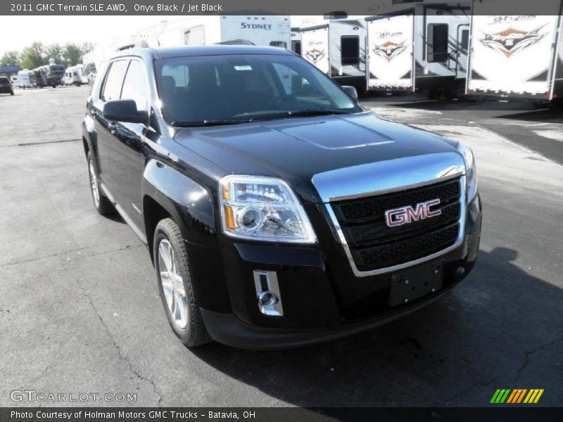 Onyx Black / Jet Black 2011 GMC Terrain SLE AWD