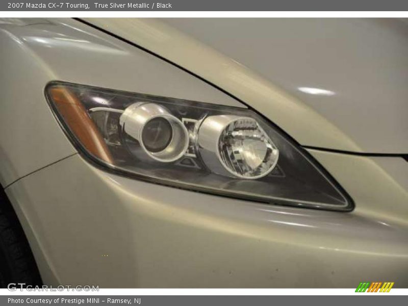 True Silver Metallic / Black 2007 Mazda CX-7 Touring